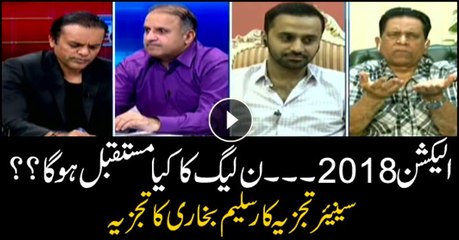 Saleem Bukhari's analysis on PML-N's chances in 2018 elections