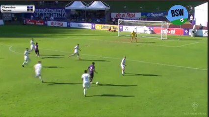 Federico Chiesa Goal - Fiorentina vs Hellas Verona 2-1  18/07/2018