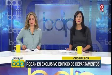 Chorrillos: cámaras ayudarán a identificar a ladrones de exclusivo edificio