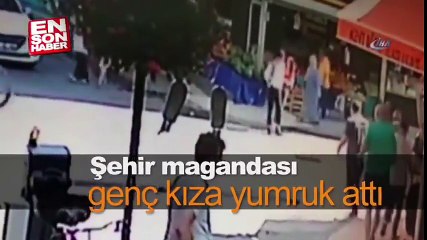 Kaza yapan bisikletli, yayaya yumruk attı!