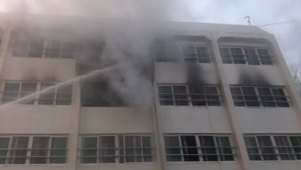 구미 고등학교 기숙사 불...인명피해 없어 / YTN