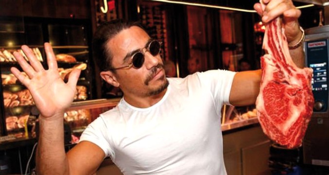 Sosyete Kasabı Nusret'in Yeni Videosu Takipçilerini Gülmekten Kırdı Geçirdi