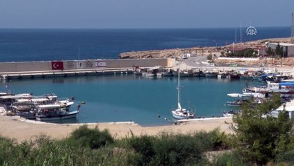 KKTC açıklarında mültecileri taşıyan teknenin batması - Yeni Erenköy Sahili - LEFKOŞA
