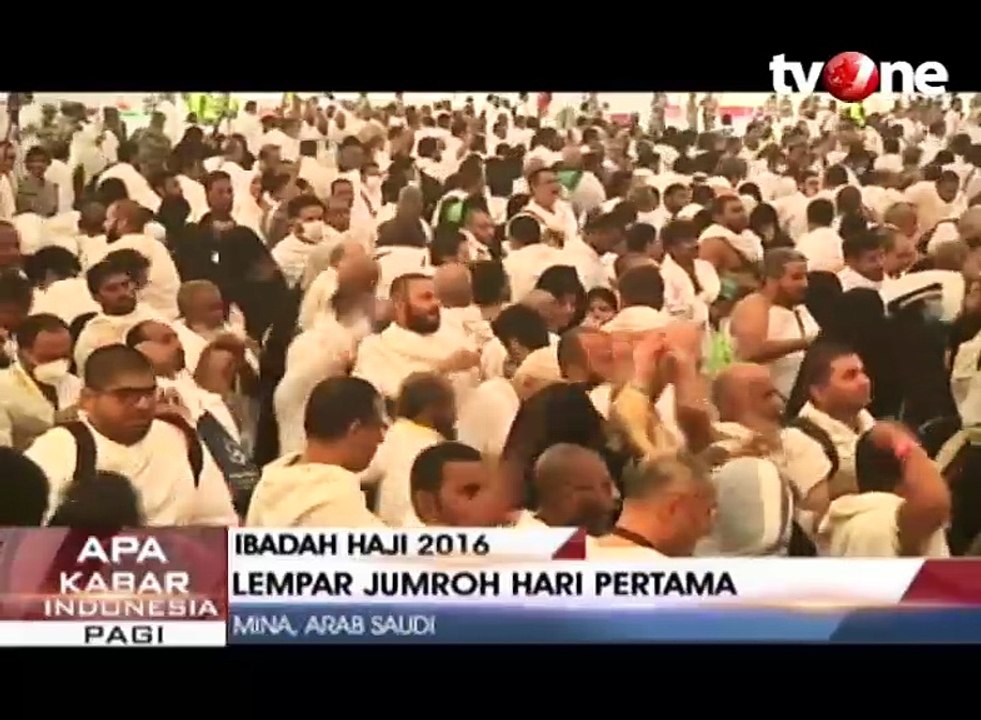Lempar Jumroh Hari Pertama