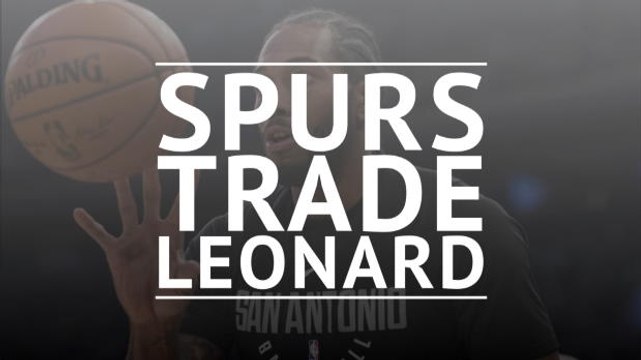 Spurs trade Leonard to Raptors for DeRozan