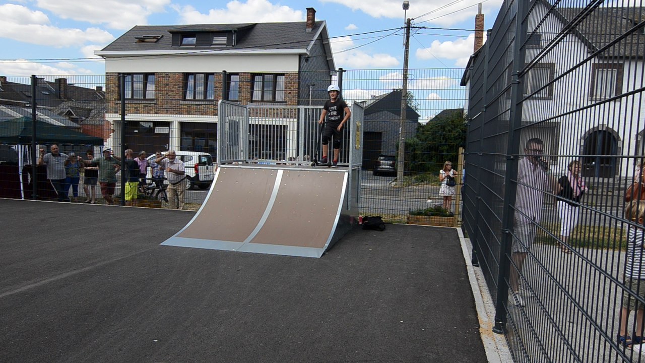 Inauguration du skatepark de Clavier 1/2