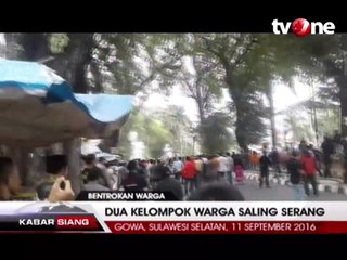 Dua Kelompok Warga di Gowa Saling Serang, 2 Terluka
