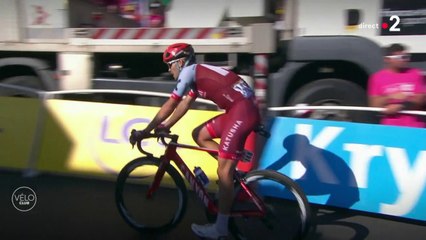 Tour de France 2018 : L'image du jour, Rick Zabel sauvé pour quelques secondes !