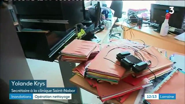 Après l'orage, la clinique Saint-Nabor de Saint-Avold se mobilise