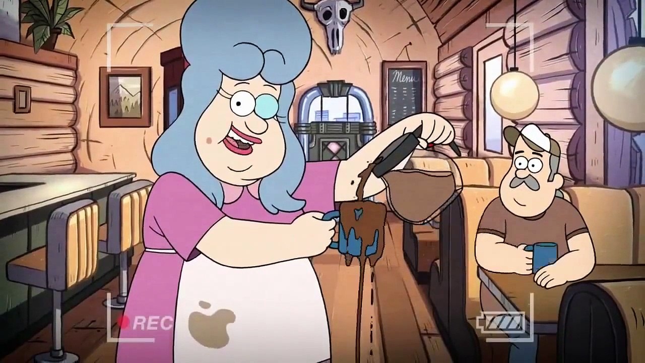 Gravity Falls - Dipper's Guide To The Unexplained The Hide Behind