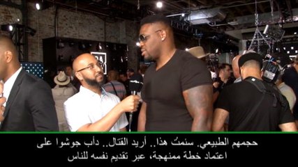 عام: ملاكمة: كنتُ في موعد مع والدته- ميلر مستفزًّا جوشوا