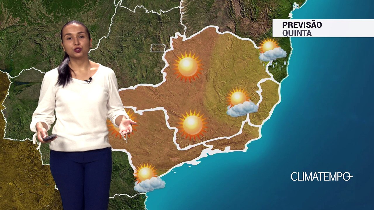 Previsão Sudeste – Ar seco predomina