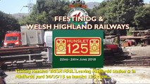 Ffestiniog & Welsh Highland Railways: Hunslet 125 Weekend Part 24 - ‘IRISH MAIL'