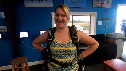 Tandem Skydiving! Candi from Zebulon, GA at Skydive Georgia