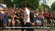Pavard de retour à Jeumont : 