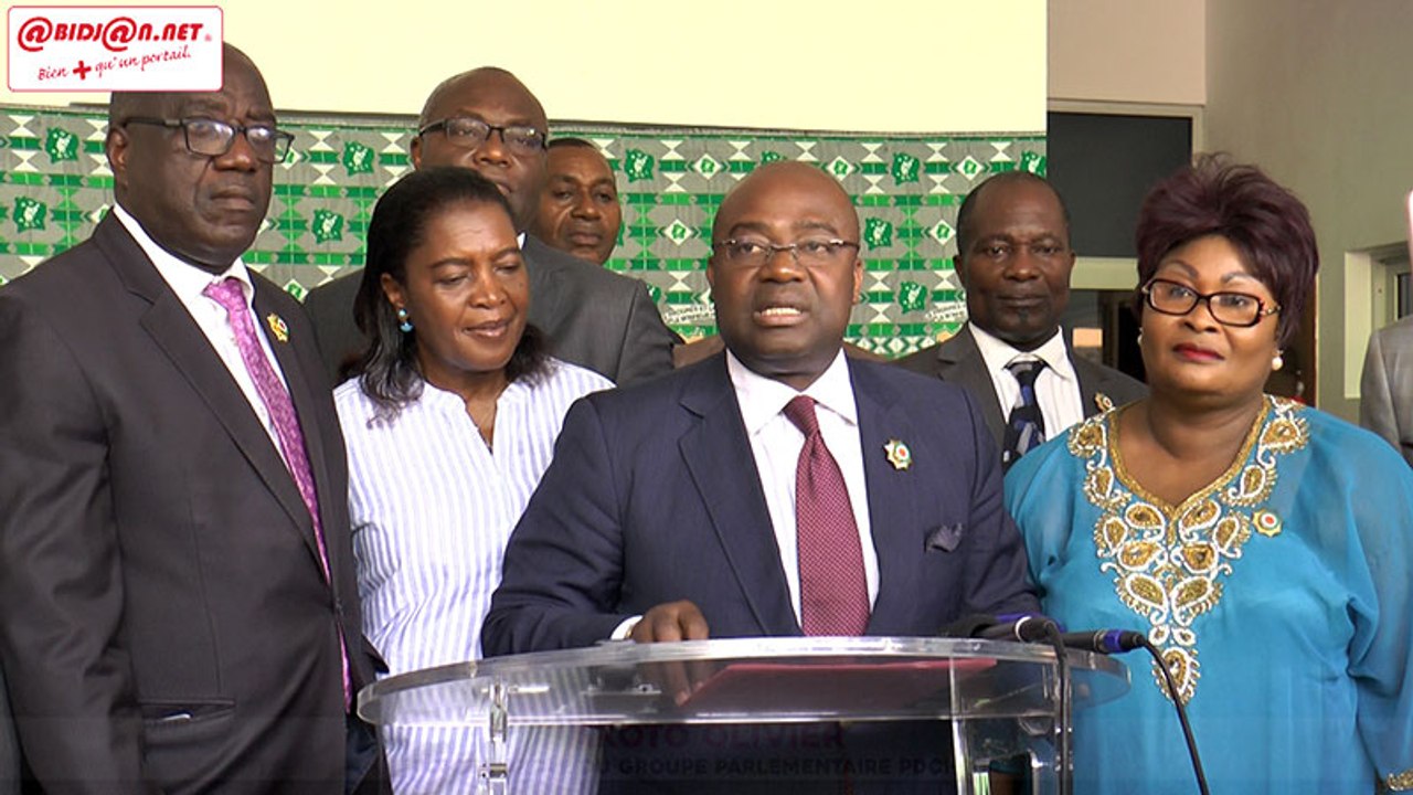 Déclaration du groupe parlementaire PDCI-RDA relativement à la situation politique en Côte d'Ivoire