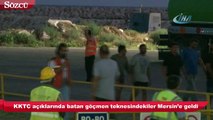 Kurtarılan mülteciler Seka Limanı'na getirildi