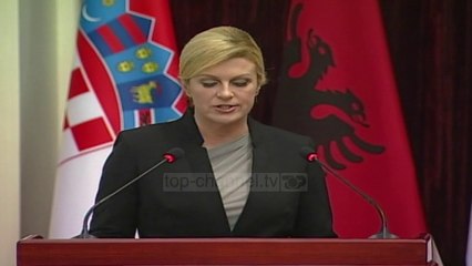 Presidentja kroate: Shqipëria miku ynë, kur miqtë ishin të paktë - Top Channel Albania