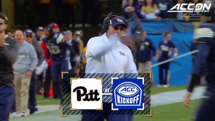 Pitt Thrilled With Kenny Pickett's Progress In Offense | 2018 ACC Kickoff