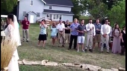 Ganó ramo de novia y lo que ocurrió no lo esperaba