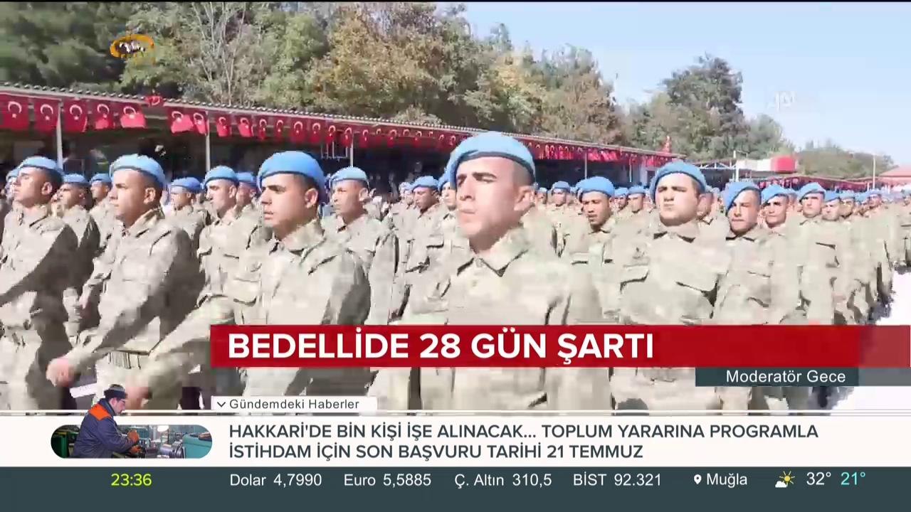 Bedellide 28 gün şartı