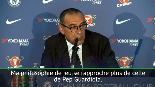Chelsea - Sarri : J'apprécie Mourinho mais je me sens plus proche de Guardiola