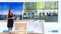 Braquage : 200 000 euros dérobés dans une bijouterie parisienne