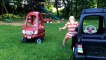 Twin Toddlers Have Adorable Fight Over Toy Car