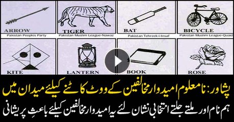 Unknown candidates contest election from Peshawar