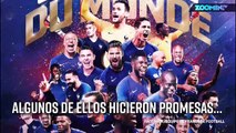 Las terribles promesas de los campeones de Francia