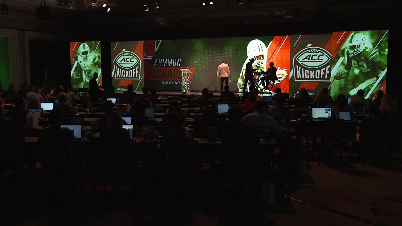 Miami Press Conference | 2018 ACC Kickoff