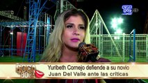 Yuribeth Cornejo defiende a su novio Juan del Valle ante las críticas