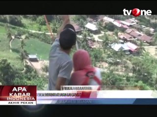 Menikmati Ayunan Langit di Ketinggian 500 Meter Bukit Cekong