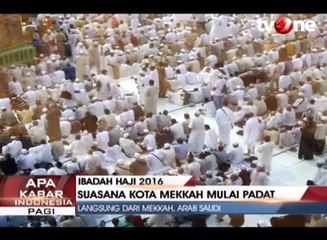 Suasana Kota Mekah Mulai Padat
