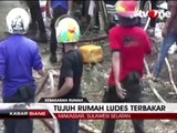 Tujuh Rumah di Makassar Ludes Terbakar