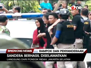 Evakuasi Korban Penyanderaan di Pondok Indah