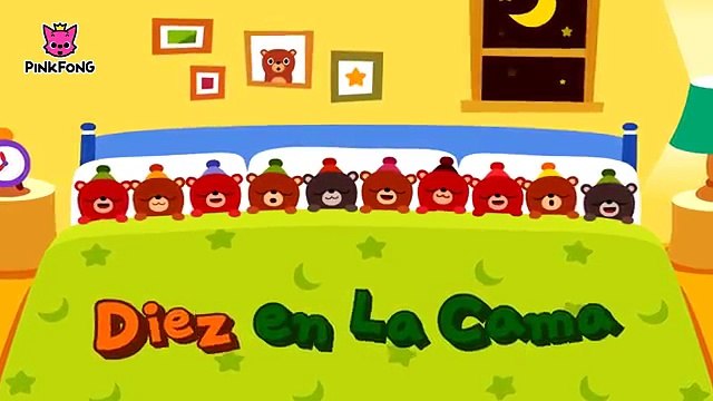 las diez de la cama en español | español disco en directo canciones de cuna