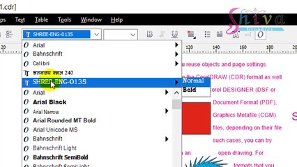 Corel Draw Tutorials In Hindi select all text and Object by 1 click |  सभी टेक्स्ट या ऑब्जेक्ट्स by Shiva Graphics