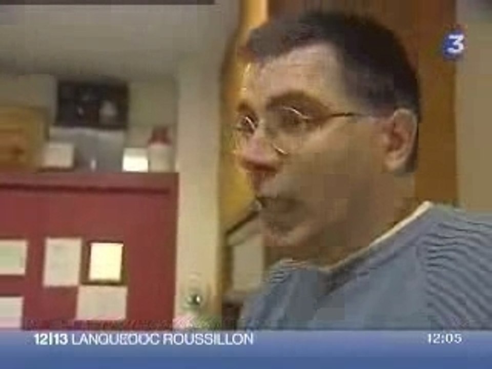 Reportage Montpellier LRU - JT13h FR3 - 11122007