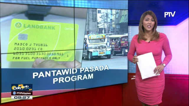 Pamamahagi ng fuel vouchers sa jeepney drivers at operators, patuloy