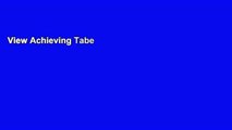 View Achieving Tabe Success in Mathematics, Level D Workbook (Achieving Tabe Success for Tabe 9