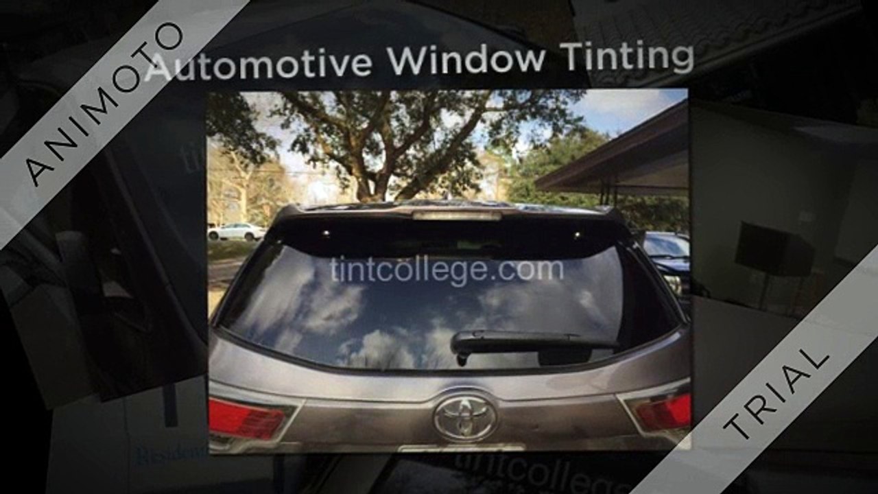 FLAT GLASS TINTING CERTIFICATION COURSE - Window Tinting Class