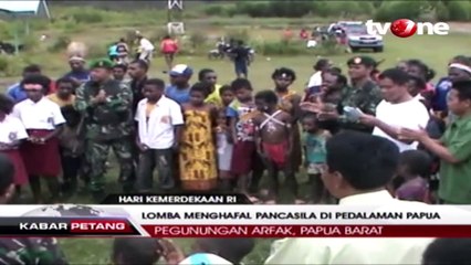 Siswa di Papua Barat Ikuti Lomba Menghafal Pancasila