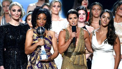 'Sister Survivors' of US gymnastics sexual abuse honoured in ESPY