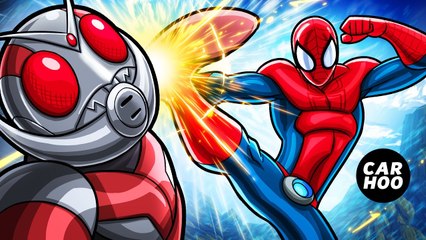 ¿Qué Pasaría Si Pelearan? Spiderman Vs Ant Rider Parte I (Español FANDUB Latino)