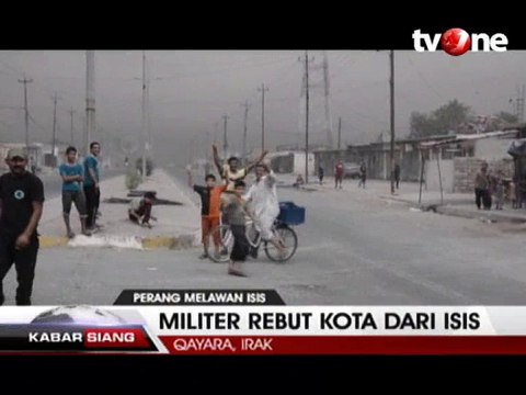 Militer Irak Rebut Kota Qayara dari ISIS