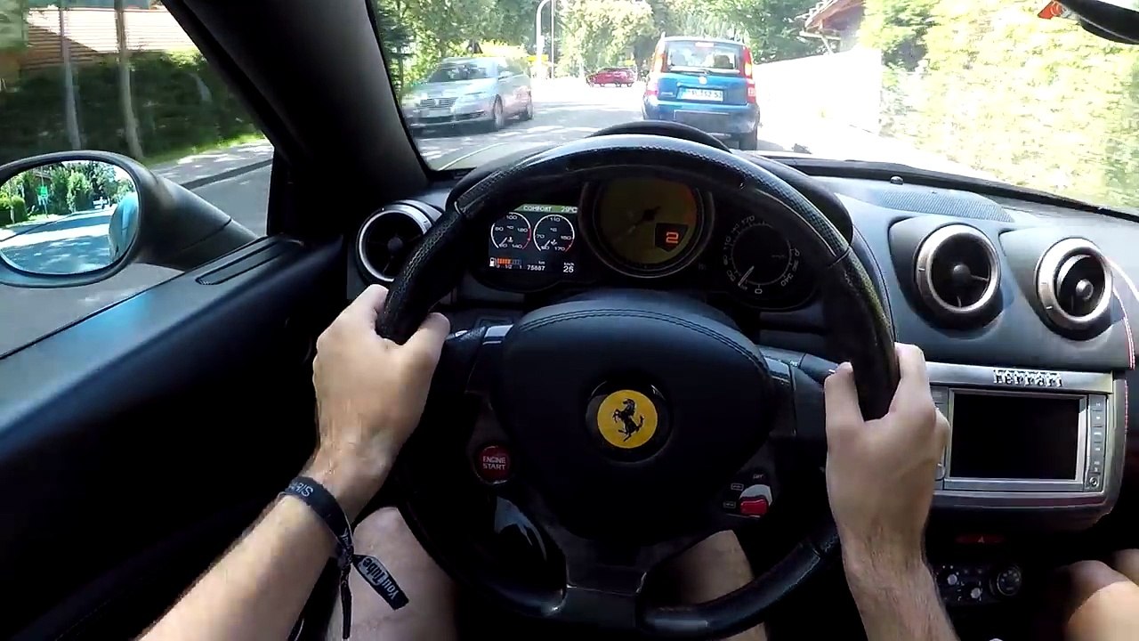 EN FERRARI SUR LES ROUTES DE BAVIERE *POV GOPRO*
