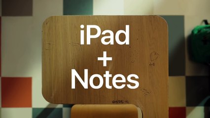 iPad — Organized Notes — Apple