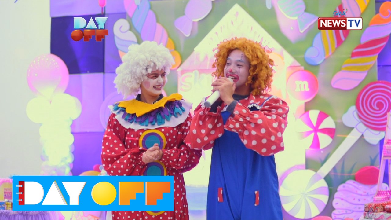 Day Off: Janine Gutierrez at Ken Chan, mararanasan maging clowns!