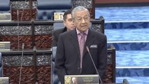 Tun M answers first question in Parliament